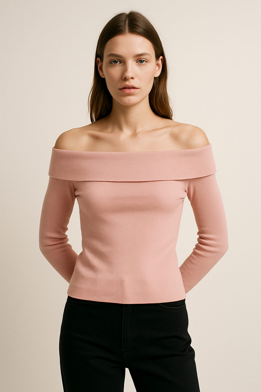Lila | Off Shoulder Knit Top