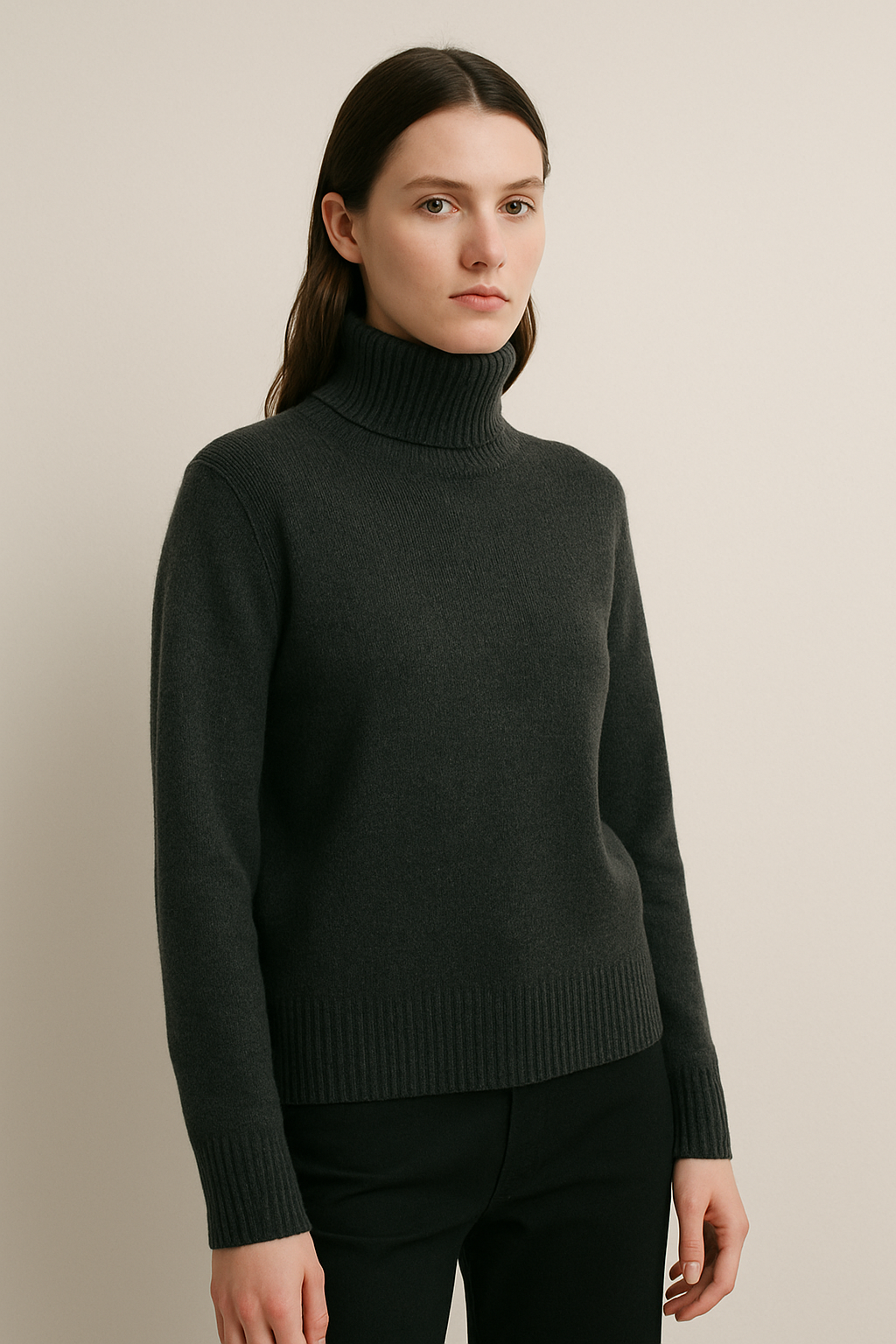 Ella | High Neck Sweater